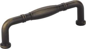 Jeffrey Alexander Z290-96-DACM 96 mm Center-to-Center Gun Metal Durham Cabinet Pull