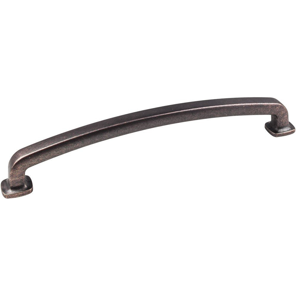 Jeffrey Alexander MO6373-18DMAC 18" Center-to-Center Distressed Oil Rubbed Bronze Belcastel 1 Appliance Handle