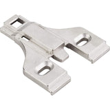 Hardware Resources 400.3553.75 Heavy Duty 0 mm Non-Cam Adj Zinc Die Cast Plate for Cabinet Refacing for 500 Series Euro Hinges