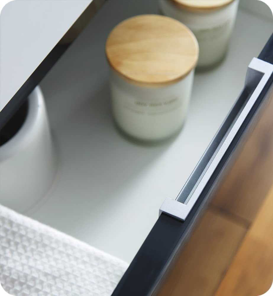 Fresca FCB8360GG Fresca Valencia 60" Dark Slate Gray Wall Hung Single Sink Modern Bathroom Cabinet