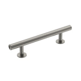 Amerock Cabinet Pull Satin Nickel 3-3/4 inch (96 mm) Center-to-Center Radius 1 Pack Drawer Pull Cabinet Handle Cabinet Hardware