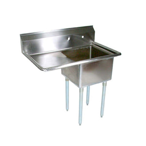 John Boos E1S8-15-14L15 E-Series Single Compartment Sink with 15
