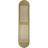 Alora WV330324VB PALAIS 24" WV VINTAGE BRASS CLEAR RIBBED ACRYLIC  26W LED 930 3000K AC LED