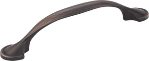 Elements 647-96BNBDL 96 mm Center-to-Center Brushed Pewter Watervale Cabinet Pull