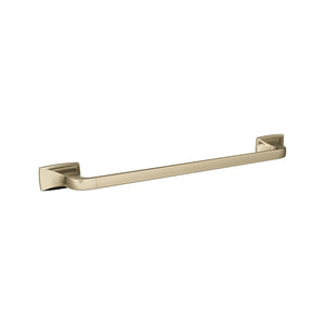 Amerock BH36013BBZ Golden Champagne Towel Bar 18 in (457 mm) Towel Rack Highland Ridge Bathroom Towel Holder Bathroom Hardware Bath Accessories