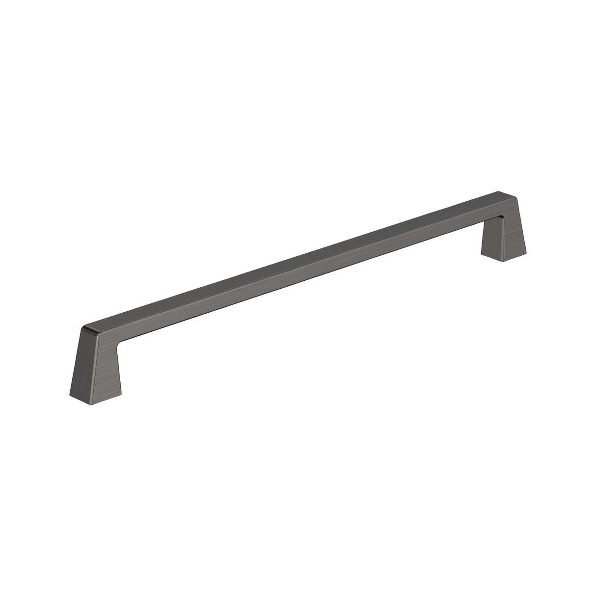 Amerock BP55283GM Gunmetal Cabinet Pull 10-1/16 in (256 mm) Center-to-Center Cabinet Handle Blackrock Drawer Pull Kitchen Cabinet Handle Furniture Hardware