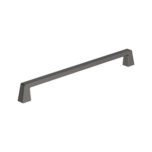 Amerock BP55283GM Gunmetal Cabinet Pull 10-1/16 in (256 mm) Center-to-Center Cabinet Handle Blackrock Drawer Pull Kitchen Cabinet Handle Furniture Hardware
