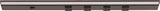 Task Lighting LP24QD8NDBBZ50 24-1/2" 800 Lumen Direct Voltage DV Lighted Power Strip, Bronze Finish, Black Receptacles, 5000K Daylight White