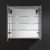 Fresca FMC013030 Fresca Tiempo 30" Wide x 30" Tall Bathroom Medicine Cabinet w/ LED Lighting & Defogger