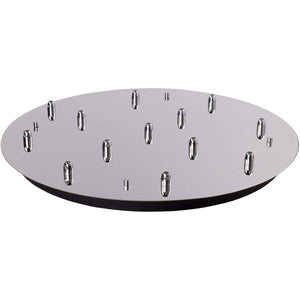 Kuzco CNP13AC-CH 13 Head Canopy SSL/SVT Wire CHROME