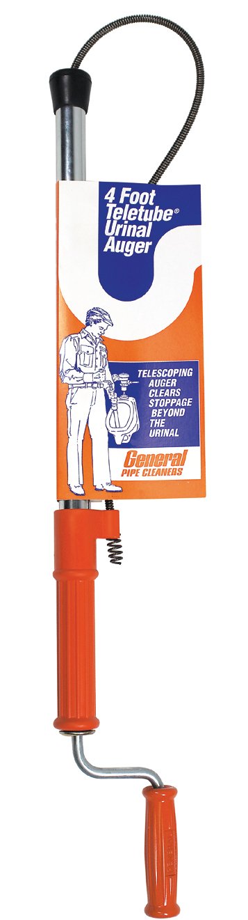 General Wire ITU4 Individually Boxed Telescoping Urinal Auger