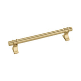 Amerock Cabinet Pull Champagne Bronze 6-5/16 inch (160 mm) Center to Center Davenport 1 Pack Drawer Pull Drawer Handle Cabinet Hardware