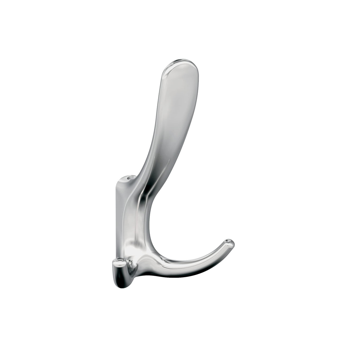 Amerock HBX3701326 Finesse Triple Prong Decorative Wall Hook Polished Chrome Hook for Coats, Hats, Backpacks, Bags Hooks for Bathroom, Bedroom, Closet, Entryway, Laundry Room, Office