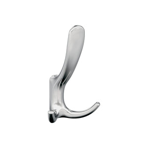 Amerock HBX3701326 Finesse Triple Prong Decorative Wall Hook Polished Chrome Hook for Coats, Hats, Backpacks, Bags Hooks for Bathroom, Bedroom, Closet, Entryway, Laundry Room, Office