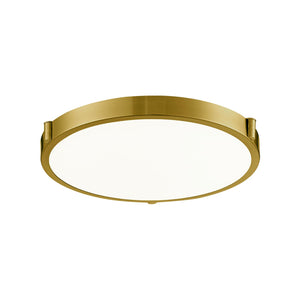 Kuzco 501112BG-LED FLOYD 13" 50 Brushed Gold 120V ELV LED 3000K 90CRI 19W
