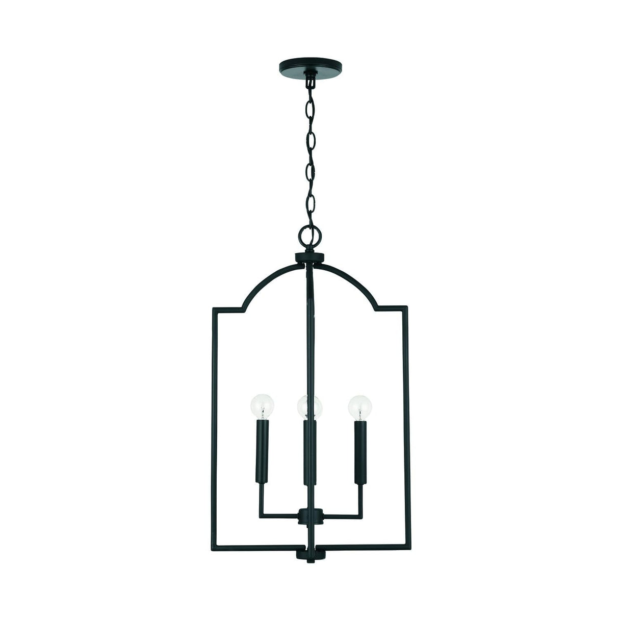 Capital Lighting 539341MB Carter 4 Light Foyer Matte Black