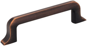 Jeffrey Alexander 839-96DBAC 96 mm Center-to-Center Brushed Oil Rubbed Bronze Callie Cabinet Pull