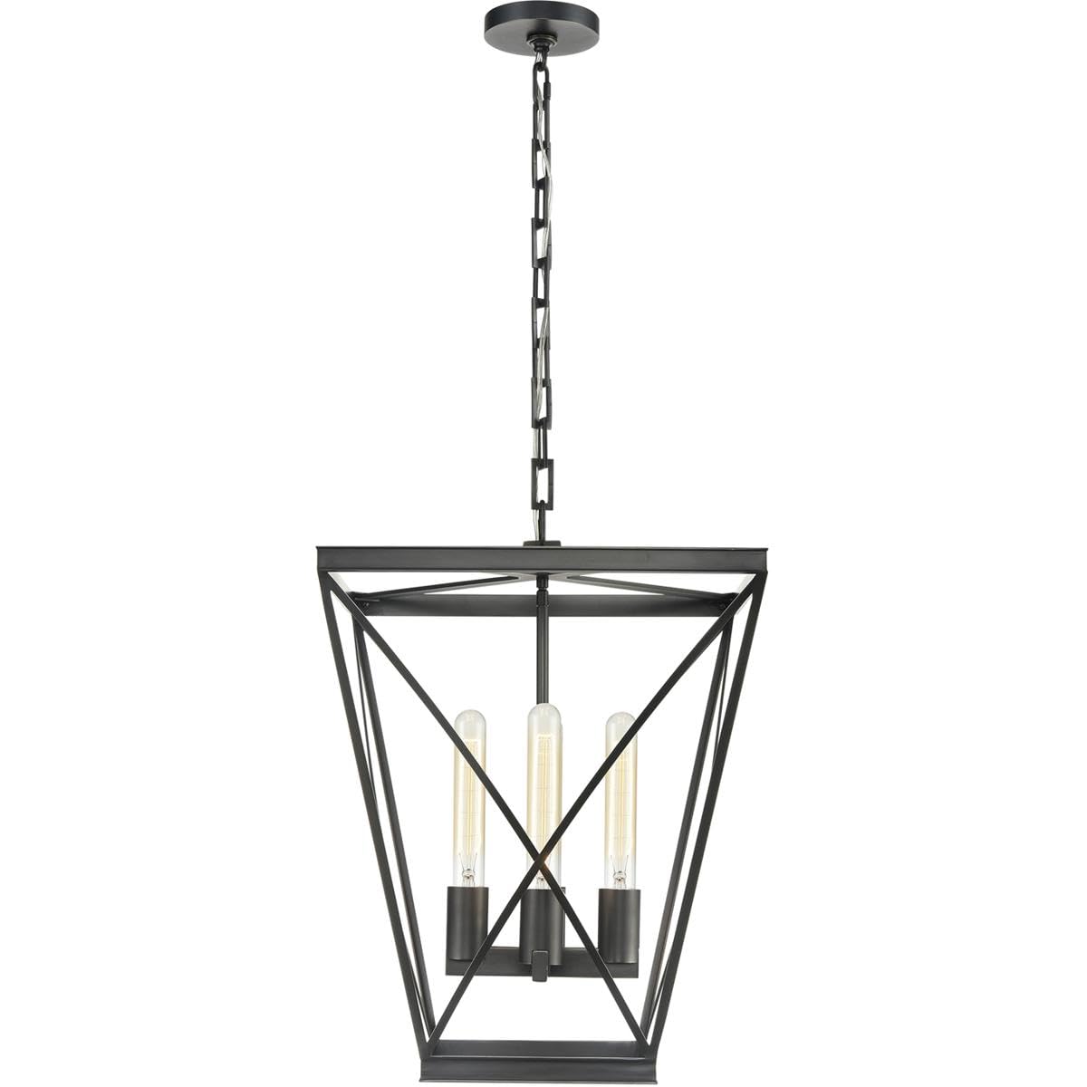 Alora PD309616UB LATTICE PENDANT 4 LIGHT URBAN BRONZE