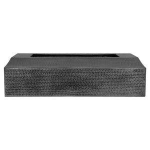 30 Inch 390 CFM Hammered Zinc Under Cabinet Range Hood with Slim Baffle Filters
