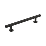 Amerock Cabinet Pull Matte Black 5-1/16 inch (128 mm) Center-to-Center Radius 1 Pack Drawer Pull Cabinet Handle Cabinet Hardware