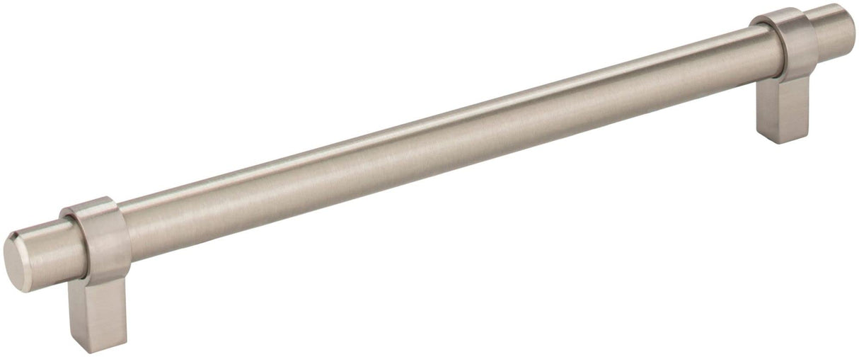 Jeffrey Alexander 5192SN 192 mm Center-to-Center Satin Nickel Key Grande Cabinet Bar Pull