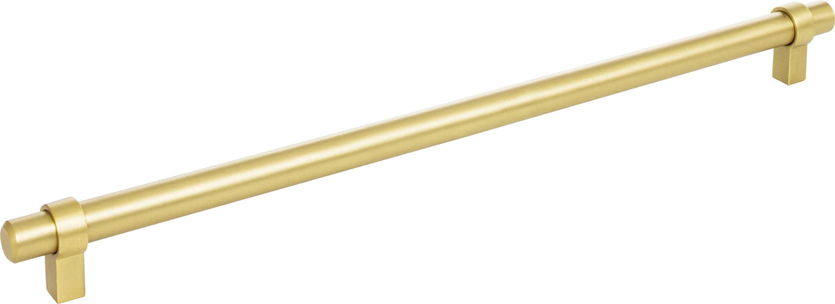 Jeffrey Alexander 5319BG 319 mm Center-to-Center Brushed Gold Key Grande Cabinet Bar Pull