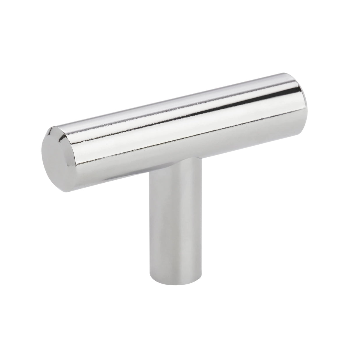 Amerock Cabinet Knob Polished Chrome 1-15/16 inch (49 mm) Length Bar Pulls 1 Pack Drawer Knob Cabinet Hardware