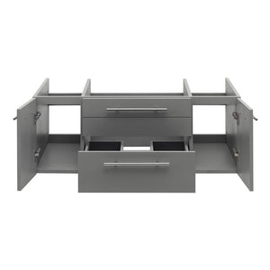 Fresca FCB6142ES-UNS Fresca Lucera 42" Espresso Wall Hung Undermount Sink Modern Bathroom Cabinet