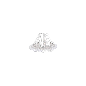 Kuzco CH3128 BOLLA 28" CH Chrome 120V ELV LED 3000K 90CRI 55W