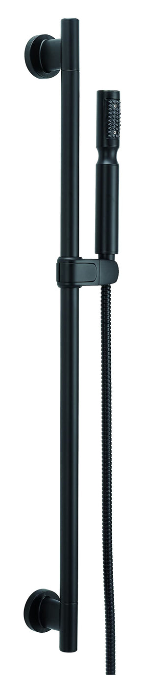 Gerber D465006BS Satin Black Showerstick Single Function Handshower, 1.75GPM
