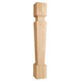 Hardware Resources P36MP 5" W x 5" D x 35-1/2" H Maple Stacked Post