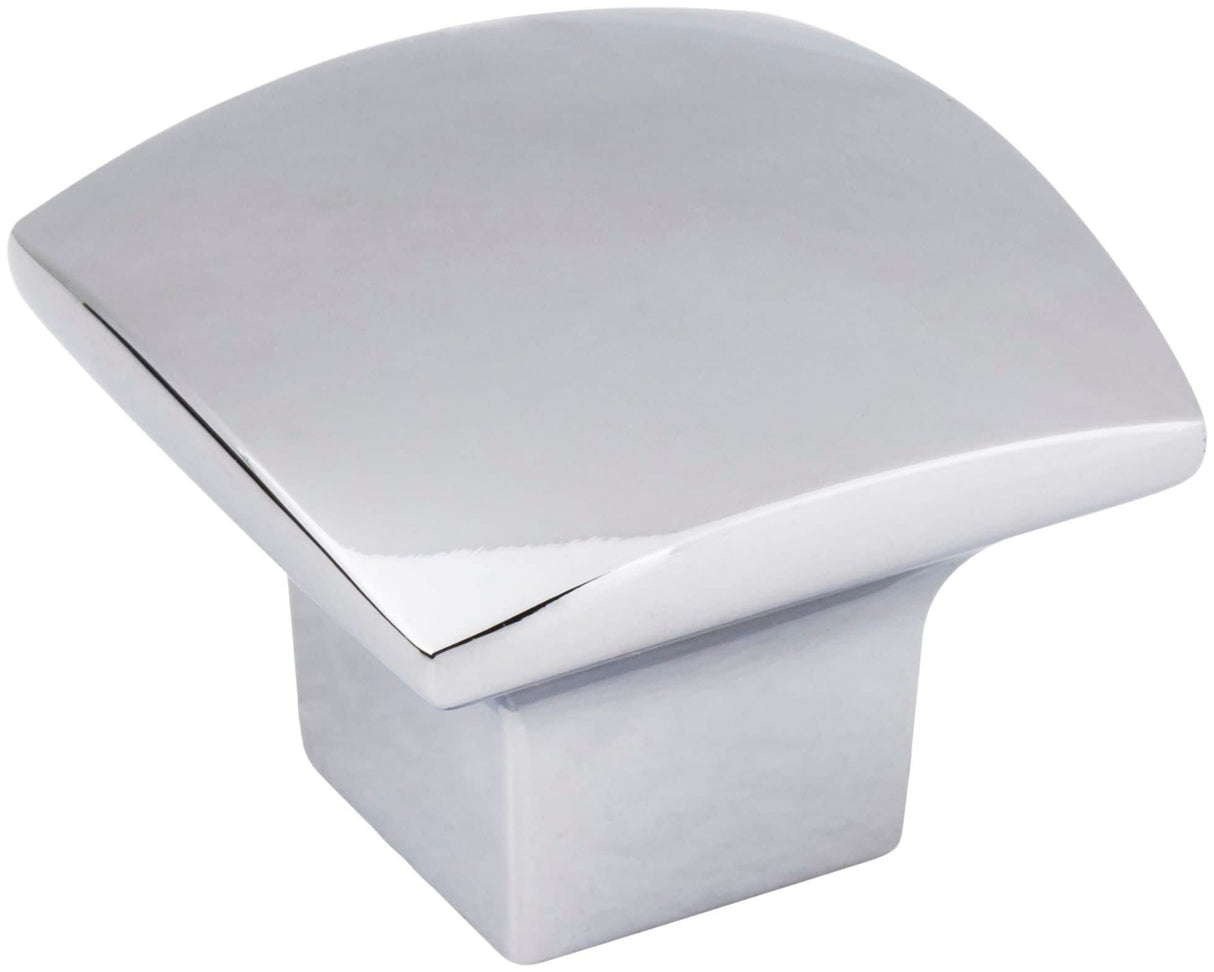 Jeffrey Alexander 431PC 1-3/16" Overall Length Polished Chrome Square Sonoma Cabinet Knob