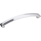 Elements 351-128PC 128 mm Center-to-Center Polished Chrome Arched Calloway Cabinet Pull