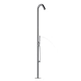 PULSE ShowerSpas 1055-SSB Wave Outdoor Brushed Stainless Steel Shower