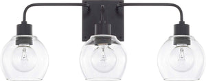 Capital Lighting 120031MB-426 Tanner 3 Light Vanity Matte Black