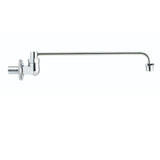 Krowne 16-220L Krowne Royal Series Wok Faucet, Splash-Mounted, 13-3/4" spout, 3/8" Male Inlet, Low Lead Compliant