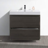 Fresca FCB8436GG-I Fresca Valencia 36" Dark Slate Gray Free Standing Modern Bathroom Vanity