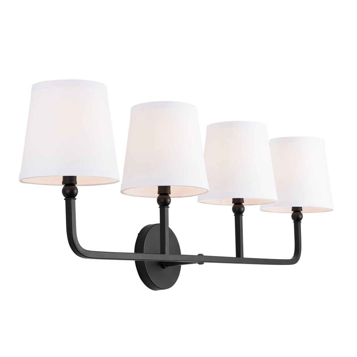 Capital Lighting 119341MB-674 Dawson 4 Light Vanity Matte Black