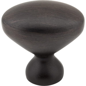 Elements 897L-DBAC 1-1/4" Overall Length Brushed Oil Rubbed Bronze Oval Merryville Cabinet Knob