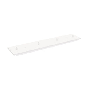 Kuzco CNP04AC-WH 4 Head Canopy SSL/SVT Wire WH-CHROME