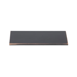 Amerock Cabinet Pull Oil Rubbed Bronze 3 inch (76 mm) Center to Center Edge Pull 1 Pack Drawer Pull Drawer Handle Cabinet Hardware