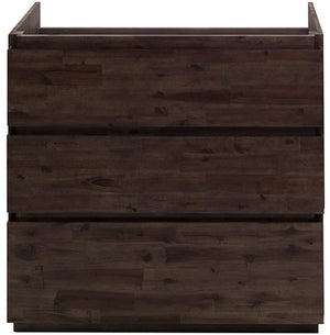 Fresca FCB31-361236ACA-FC Fresca Formosa 82" Floor Standing Double Sink Modern Bathroom Cabinet