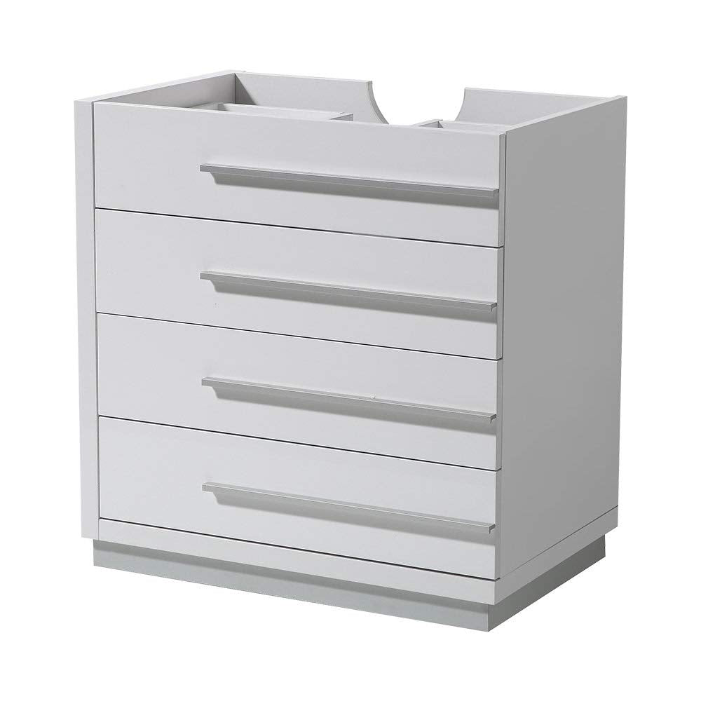 Fresca FCB8030WH Fresca Livello 30" White Modern Bathroom Cabinet