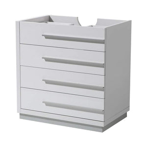 Fresca FCB8030WH Fresca Livello 30" White Modern Bathroom Cabinet