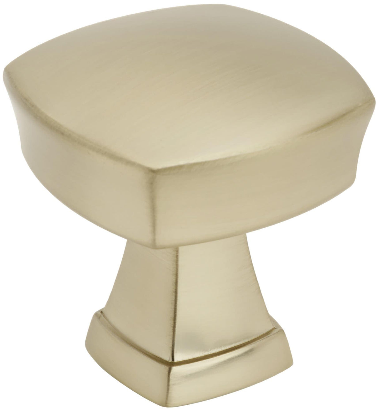 Amerock Cabinet Knob Golden Champagne 1-1/4 inch (32 mm) Length Stature 1 Pack Drawer Knob Cabinet Hardware