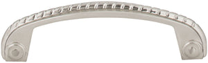 Jeffrey Alexander Z261-96-SN 96 mm Center-to-Center Satin Nickel Rope Rhodes Cabinet Pull