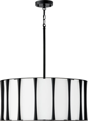 Capital Lighting 344641MB Bodie 4 Light Pendant Matte Black