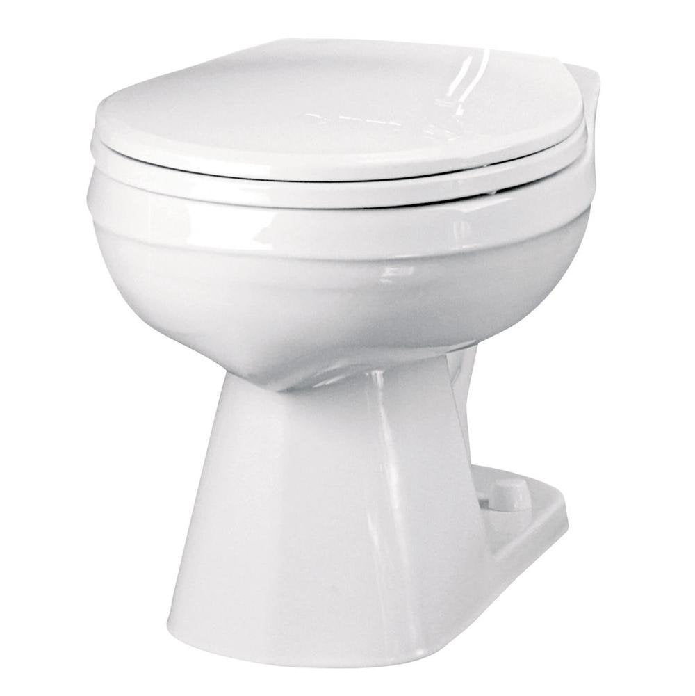 Gerber G0025820 White North Point 1.6 Gpf Round Front Top Spud Bowl