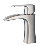 Fresca FFT3071BN Fresca Fortore Single Hole Mount Bathroom Vanity Faucet - Brushed Nickel