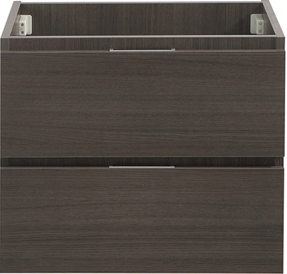 Fresca FCB8324GO Fresca Valencia 24" Gray Oak Wall Hung Modern Bathroom Cabinet